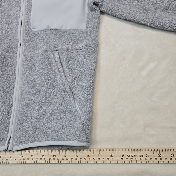 Lululemon Athletica Heathered Gray Hooded Jacket - Picture 2 of 7